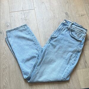Abercrombie & Fitch Light Blue Women's Ankle Jeans